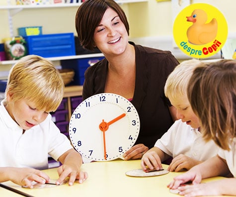 Cand si cum invata copilul sa citeasca ceasul?