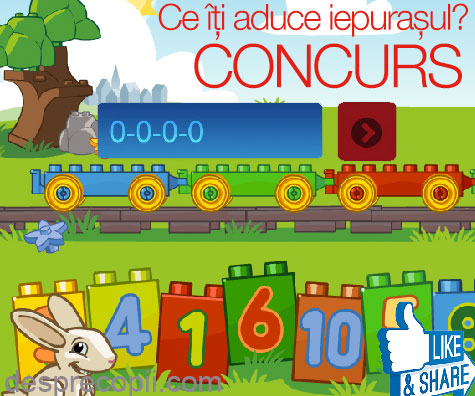 Ce cadou iti aduce Iepurasul? CONCURS