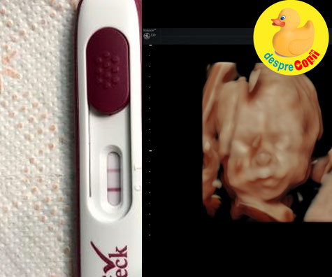 Confirmarea sarcinii si prima ecografie la 6 saptamani - jurnal de sarcina