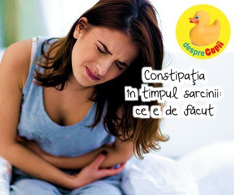 Constipația in timpul sarcinii: ce e de făcut și remedii naturale