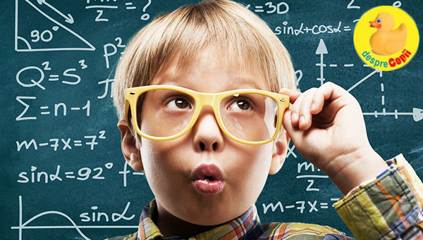 Copiii și matematica, prieteni sau dușmani? Talentul la matematică - o combinație a geneticii cu muncă, efort și motivație.