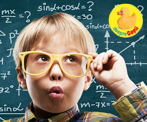 Copiii si matematica, prieteni sau dusmani? Talentul la matematica - o combinatie a geneticii cu munca, efort si motivatie