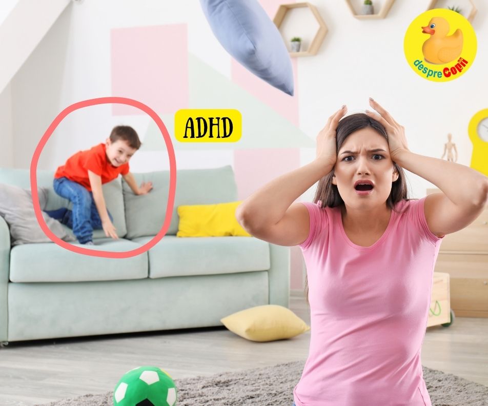 Copilul meu e mereu agitat. Ar putea avea ADHD?