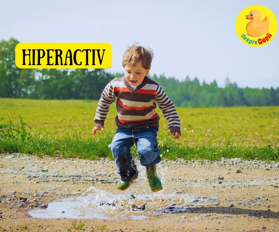 Copilul hiperactiv - simptome si comportamente de luat in considerare