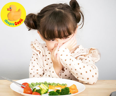 6 cauze posibile pentru lipsa poftei de mancare a copilului