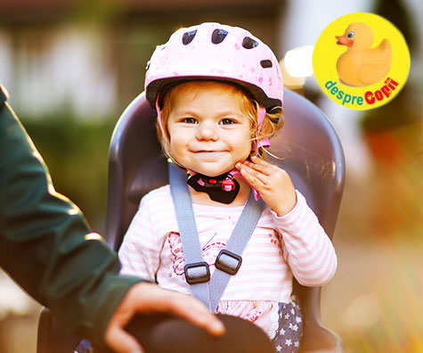 Cum sa iti plimbi copilul in siguranta pe bicicleta - iata de ce ai nevoie
