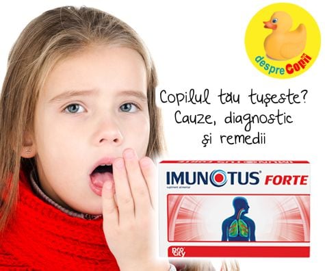 Copilul tau tuseste? Cauze, diagnostic si remedii