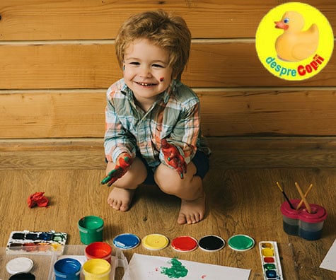 Copilul isi exprima sentimentele prin joaca si activitati creative. Iata cum trebuie sa il incurajam