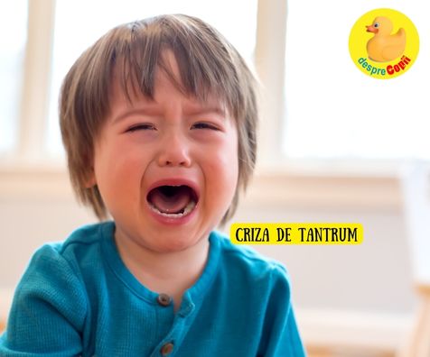 5 motive pentru care NU trebuie  sa ignori o  criza de tantrum - sfatul psihologului