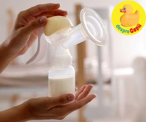 Pomparea laptelui matern: cel mai bun mod de a pastra laptele matern