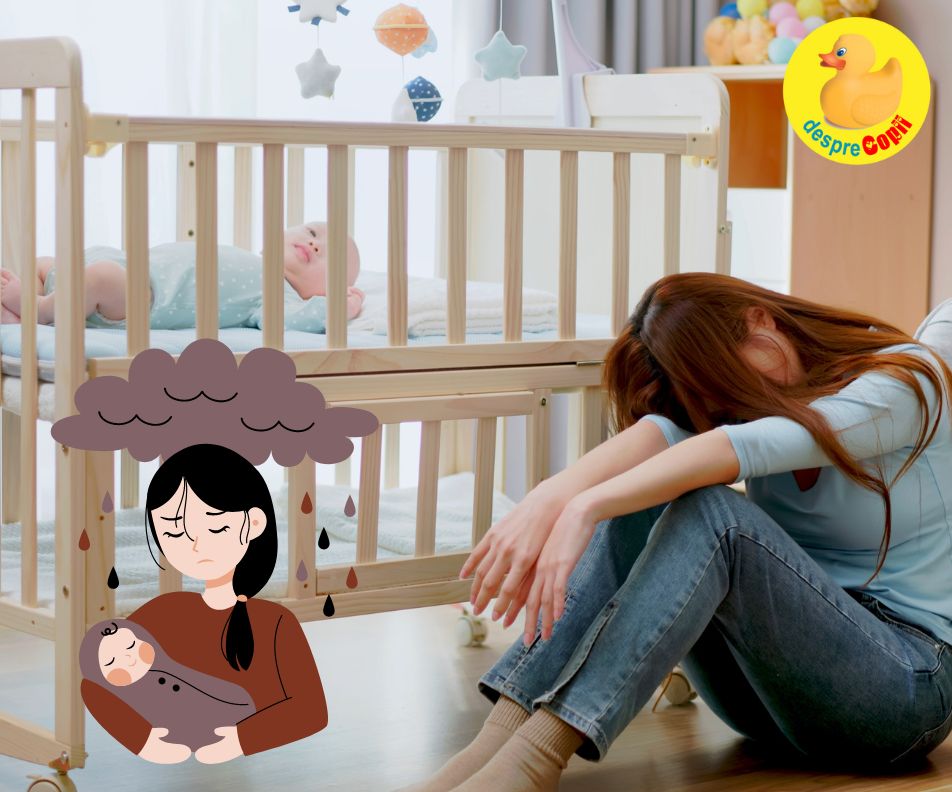 Nu credeam ca exista depresia postnatala, pana cand am avut-o - jurnal de mami de bebe