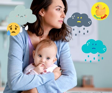 Factori si mituri care pot contribui si ingreuna depresia postnatala a unei proaspete mamici