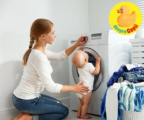 Cum spalam hainele bebelusului si ce detergenti folosim?