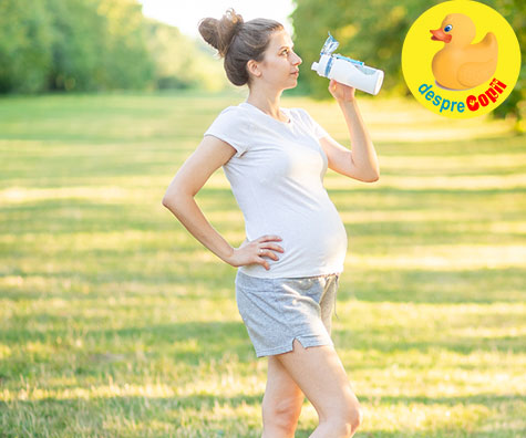 Insarcinata in caldurile verii: riscurile diabetului gestational - 4 sfaturi pentru gravide