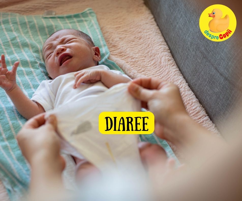 Deshidratarea la bebelusi este periculoasa - iata care sunt semnele si ce trebuie sa faci daca bebe are diaree