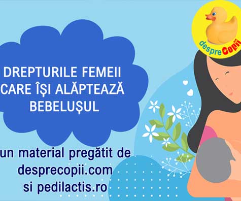 Drepturile femeilor care alapteaza -  alaptez, lucrez si am drepturi - sfatul avocatului