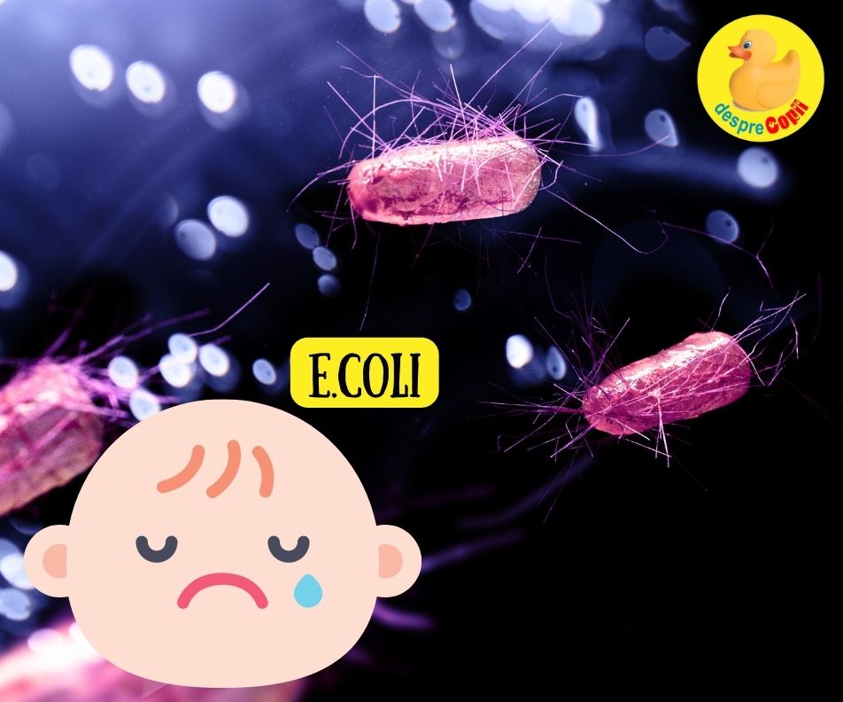 Bebelusii se pot infecta cu E.coli: iata care sunt sursele de infectare si simptomele - sfatul medicului