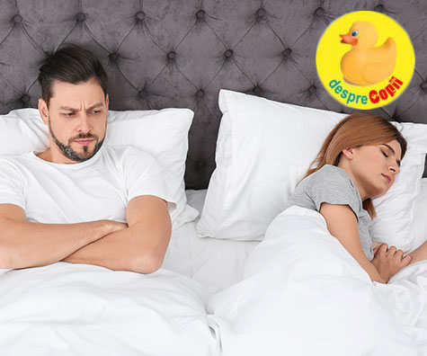 Ce faci cand ea (mamica) prefera somnul in locul sexului?