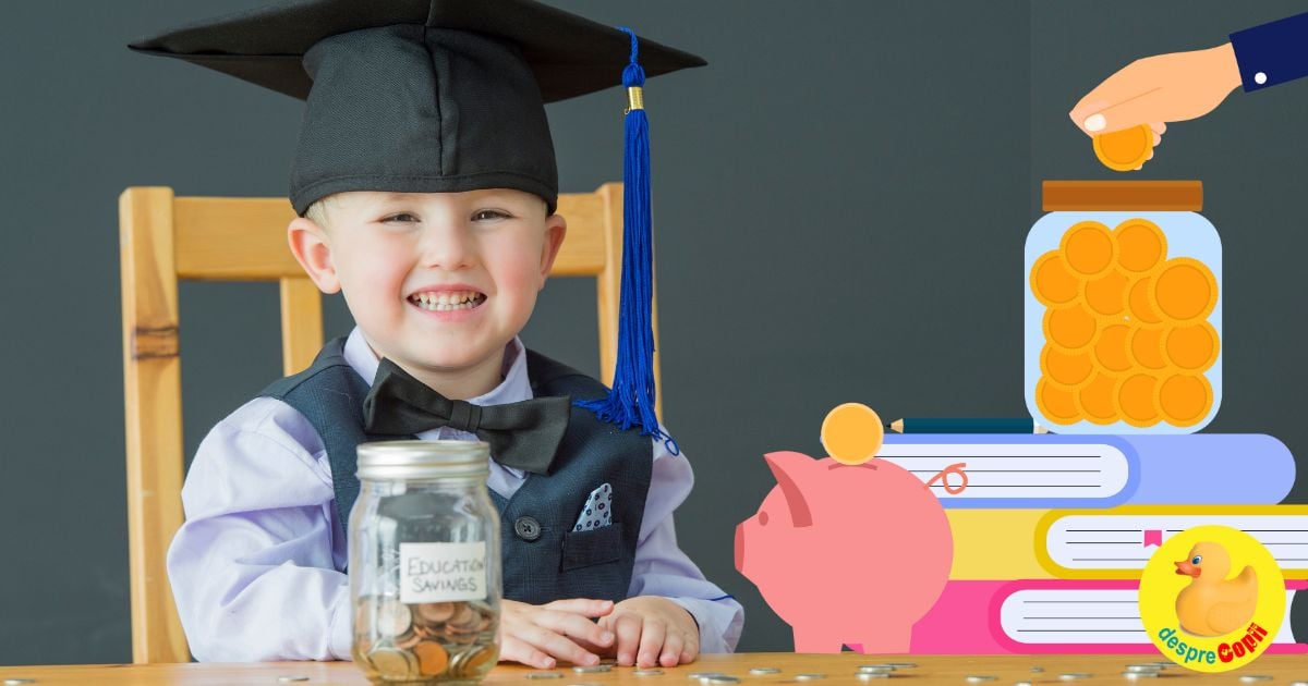 Cum sa creezi un fond de economii pentru cheltuielile de scolarizare ale copilului
