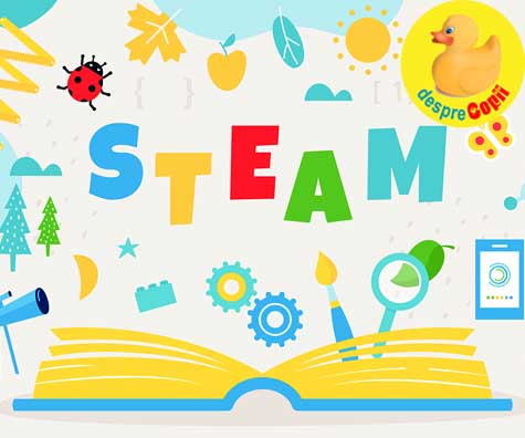 Educatie STEAM - activitati inteligente pentru copii ce dezvolta interesul pentru stiintele exacte si tehnologie