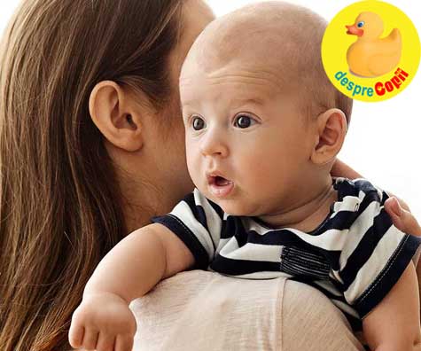 Eructatia bebelusului: 3 pozitii prin care bebelusul elimina gazele care il pot face agitat