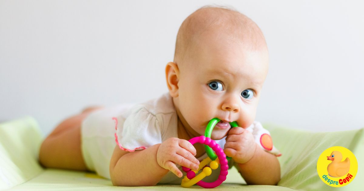 Primii dintisori! Descopera semnele si simptomele eruptiei dentare la bebe!