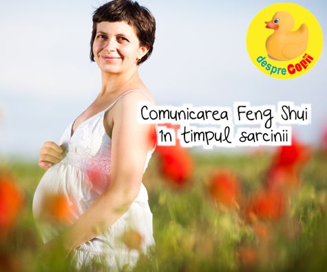 Comunicarea Feng Shui in timpul sarcinii -  Poti sa incarci bebelusul cu energie pozitiva si sa il rogi sa se pozitioneze corect inainte de nastere.