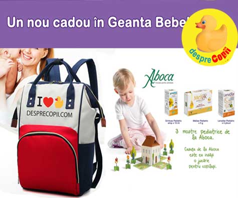 Produse pediatrice de la Aboca - alaturi de gravidute la Geanta Bebelusului editia 6