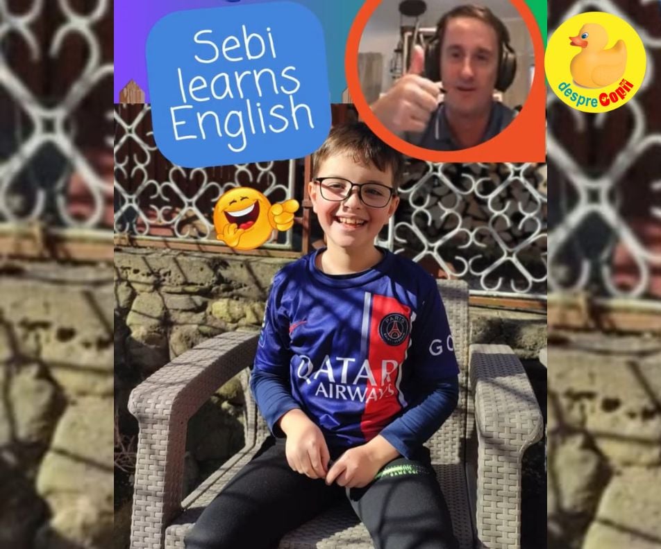 Top 3 glume in engleza pentru copii -  Sebi le spune, teacher Phil de la Novakid reactioneaza