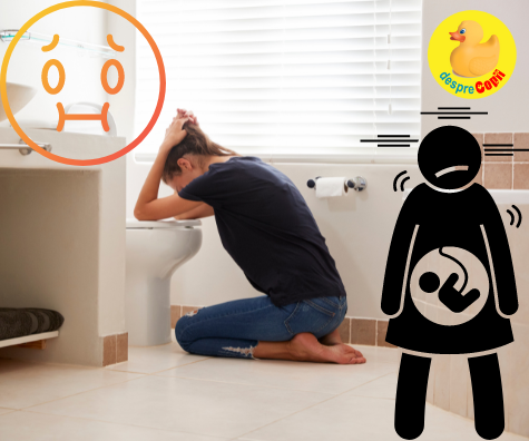 5 zile de cosmar cu greturi in sarcina - jurnal de sarcina