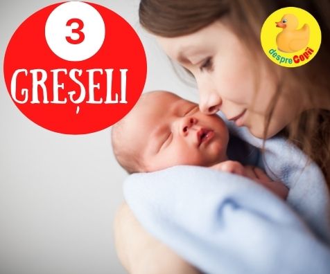 Esti insarcinata? 3 greseli pe care ai putea sa le eviti imediat dupa nasterea bebelusului - sfatul medicului