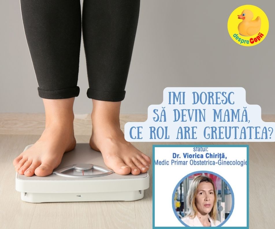 Imi doresc sa devin mama, ce rol are greutatea? - sfatul medicului Obstetrica-Ginecologie