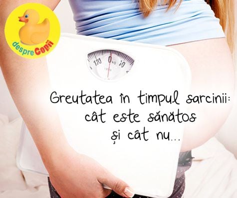 Greutatea in timpul sarcinii: cat este sanatos si cat nu