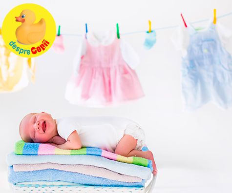 Hainele bebelusului: de ce este bine sa le dezinfectam