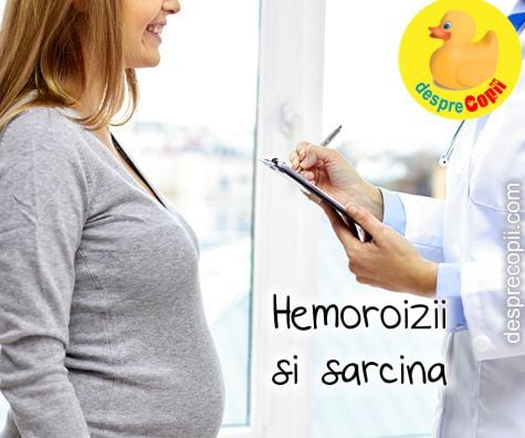 Hemoroizii si sarcina - preventie si tratament