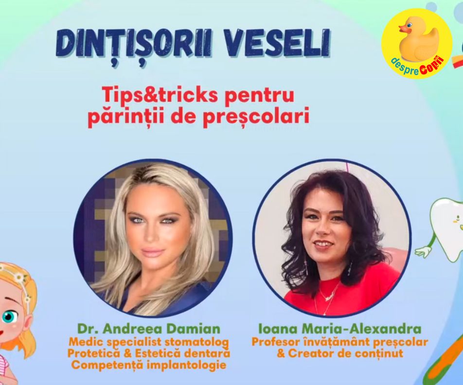 Dintisorii Veseli -  Tips & Tricks pentru parintii de prescolari