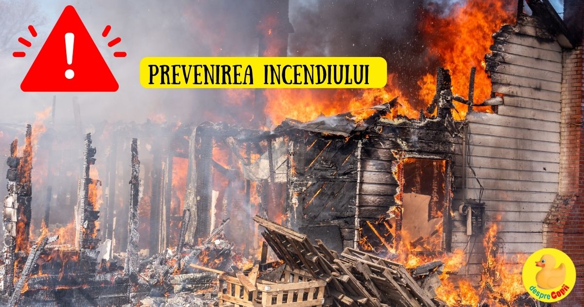 Prevenirea incendiilor in casă: masuri de prevenire pe care trebuie sa le respectam