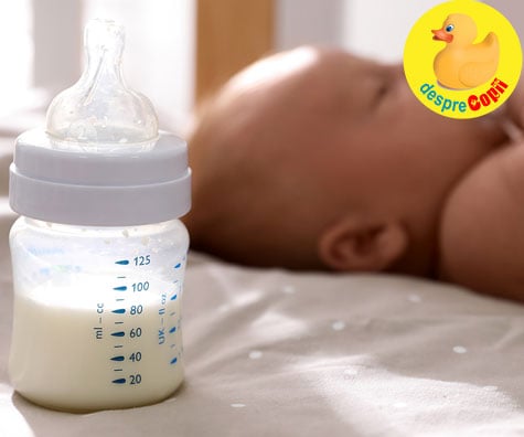 Cat putem pastra laptele preparat formula pentru bebelusi? Urmeaza aceste sfaturi draga mami