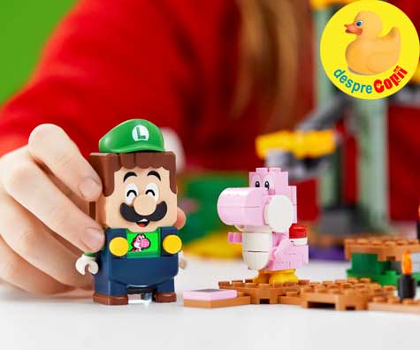 Grupul LEGO ii aduce impreună pe Mario si Luigi in noul set LEGO® Super Mario™ - Aventurile lui Luigi