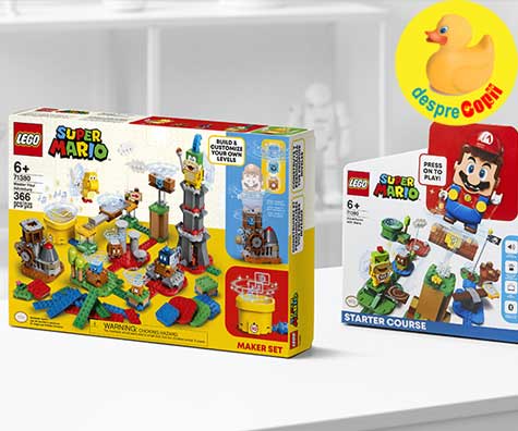 Grupul LEGO și Nintendo construiesc împreună universul LEGO® Super Mario™, pentru și mai multe aventuri personalizate