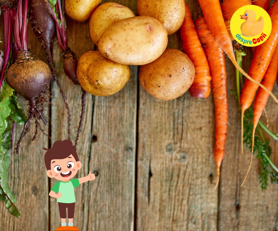 Cele mai sanatoase legume: ce contin si cand le putem introduce in alimentatia copilului - top 17