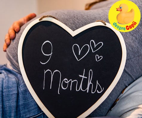 Luna 9 de sarcina - prin greutati si emotiii de nedescris - jurnal de sarcina