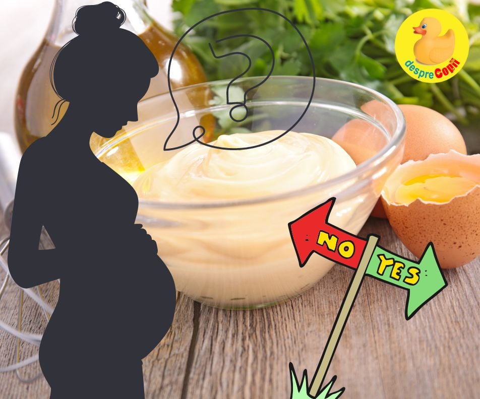 Sunt gravida: pot manca maioneza?