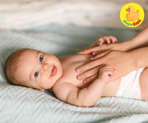 Masajul bebelusului, acele momente de calm si iubire: 6 beneficii pentru un bebe calm si fericit - iata cum ne organizam