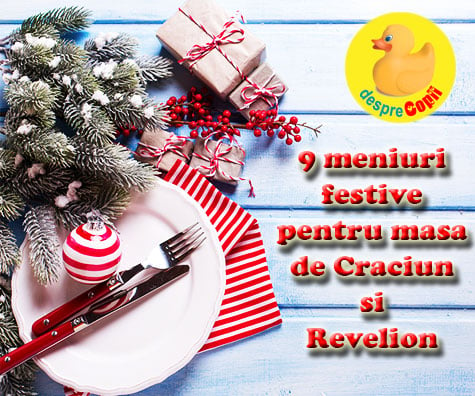 10 meniuri speciale pentru masa festiva de Craciun