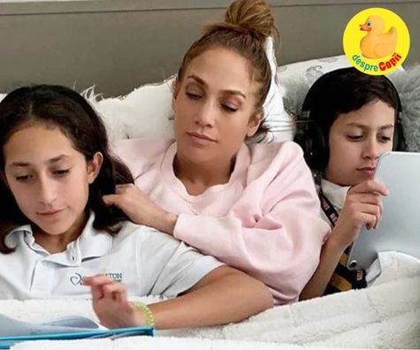 De la mama la mama -  10 principii de parenting de la Jennifer Lopez