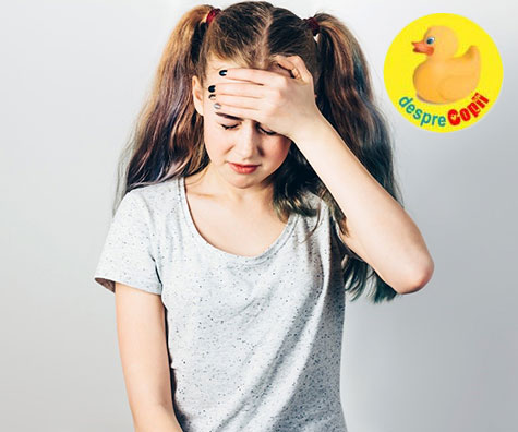 Migrenele la fete si adolescente