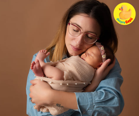 Demontam mituri: prima persoana vaccinata anti-COVID in Romania a ramas insarcinata si a nascut o fetita minunata