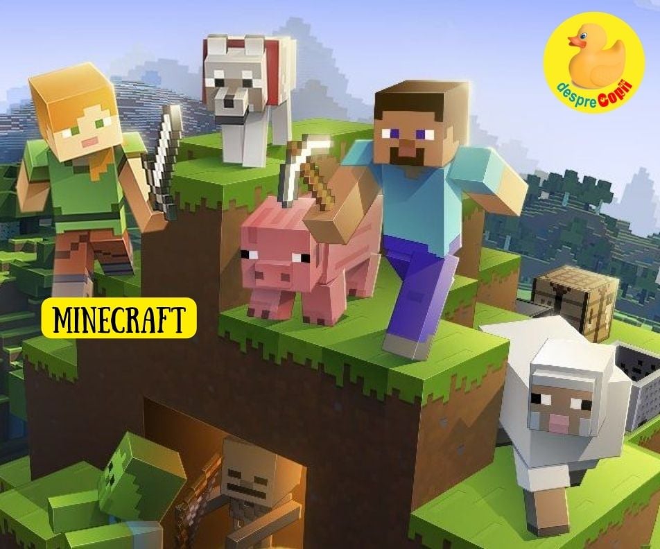 Iata de ce Minecraft este un joc educativ pentru copii: 9 motive care te vor convinge