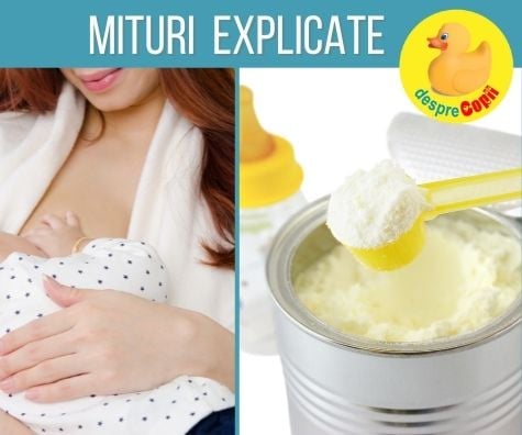 4 mituri despre suplimentarea cu lapte formula - explicate de medicul pediatru